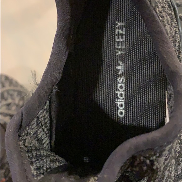 Yeezy Boost 350 Infant Pirate Black Shoe - Picture 8 of 8